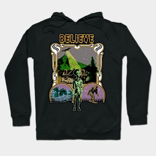 Believe in the unknown Hoodie